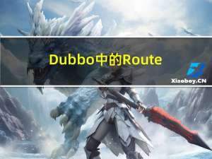Dubbo中的Router组件及扩展实践