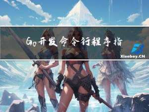 Go开发命令行程序指南
