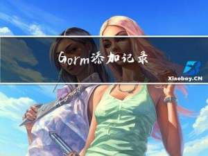 Gorm -- 添加记录
