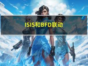 IS-IS和BFD联动