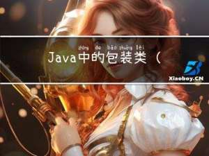 Java中的包装类 (通俗易懂)