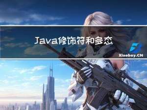 Java 修饰符和多态