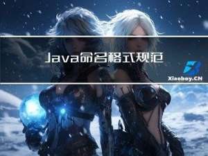 Java 命名格式规范