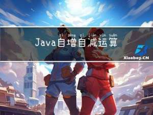 Java 自增自减运算符和移位运算符介绍