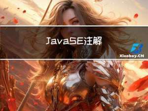 JavaSE注解