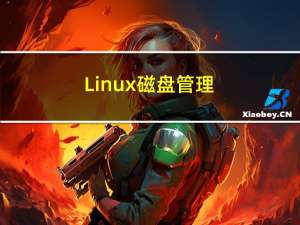 Linux 磁盘管理