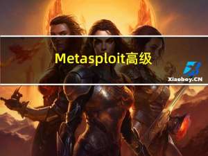 Metasploit高级技术【第七章】