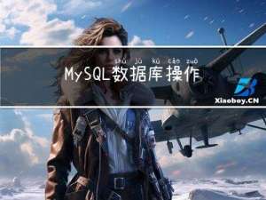 MySQL 数据库操作
