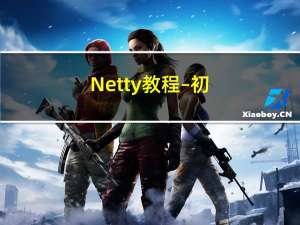 Netty 教程 – 初窥Netty编程