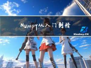 Numpy从入门到精通——Numpy运算符|批处理
