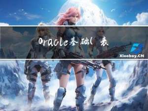 Oracle基础(表空间、用户、授权、表、数据类型、数据导入导出等)