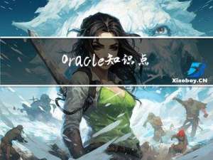 Oracle 知识点