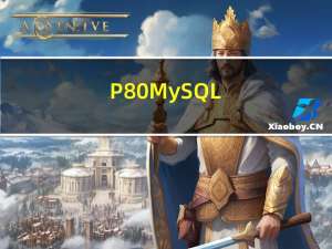 P80-MySQL