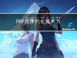 PHP反序列化魔术方法详细解析及实例公私有属性对比