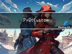 PyQt Custom Widget