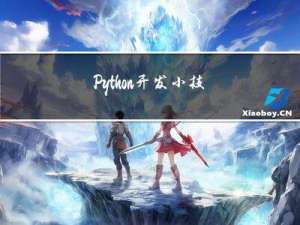 Python开发小技巧