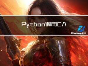 Python调用CANoe的接口源码