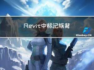 Revit中标记族背景问题？构件显示隐藏?