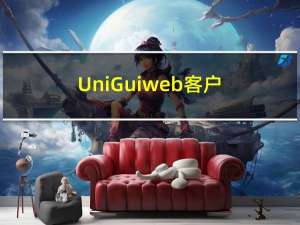 UniGui web客户端与本地exe通讯（一）