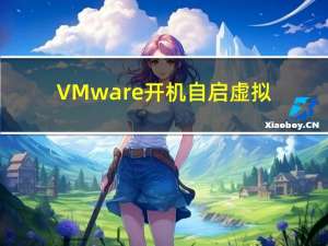 VMware开机自启虚拟机系统