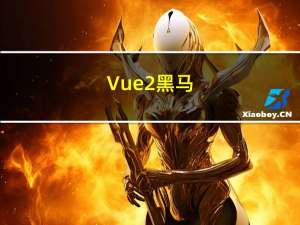 Vue2-黑马（十四）