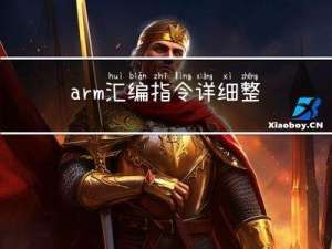 arm汇编指令详细整理及实例详解