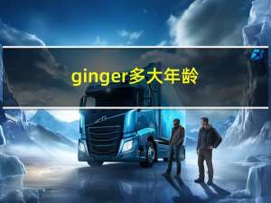 ginger多大年龄