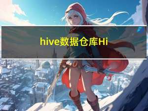 hive数据仓库--Hive介绍