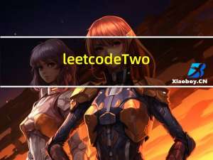 leetcode Two Sum-Java 和Python 的写法