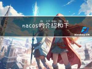 nacos的介绍和下载安装（详细）