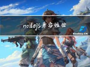 nodejs兼容性验证