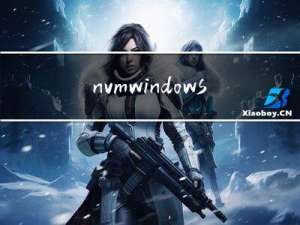 nvm-windows的安装使用及踩坑指南