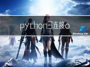 python3连接oracle