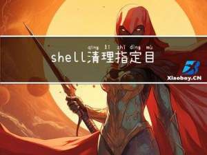 shell：清理指定目录中指定天数之前的旧文件