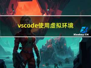 vscode使用虚拟环境
