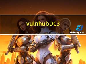 vulnhub DC：3.2渗透笔记