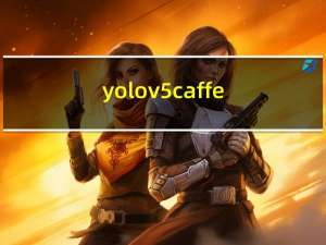 yolov5 caffe 模型推理代码实现