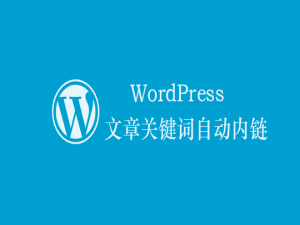 纯代码实现 WordPress文章TAG标签关键词内链自动优化