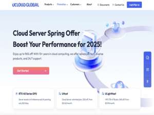 UCloud全球春季大促深度解析：GPU云服务器与高配云主机钜惠评测
