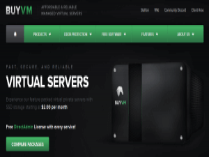 BuyVM，VPS云服务器/块存储补货消息，AMD Ryzen 3900x+NVMe，AMD高性能VPS+超便宜块存储，1Gbps带宽不限流量低至2美元/月