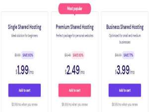 Hostinger2022年黑五促销活动 高级版虚拟主机2折起购 低至$2.49/月