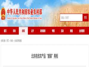 北京著名农产品“盛装”亮相