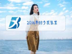 2016年除夕夜张某