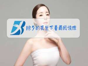 除夕的夜里下着雨阅读理解