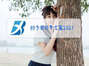 除夕夜跨年文案2021