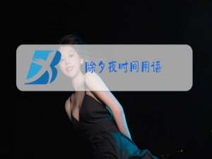 除夕夜时间用语