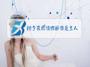 除夕夜阅读理解谁是主人公