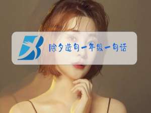 除夕造句一年级一句话