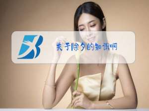 关于除夕的知识啊