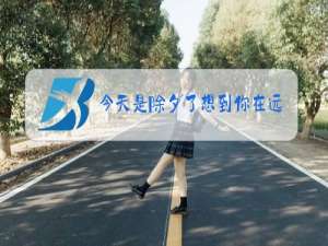 今天是除夕了想到你在远方用功努力我心里说不尽的欢喜